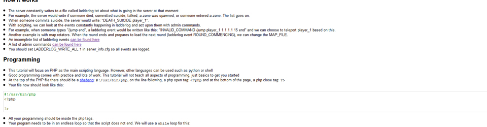Tutorials